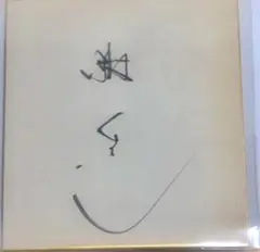 俳優 岩城滉一 直筆サイン色紙 柴田恭兵 舘ひろし ビートたけし 明石家さんま 2025年最新】サイン色紙 舘ひろしの人気アイテム - メルカリ