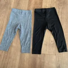 ユニクロ　ヒートテックレギンス　80㎝　2枚セット