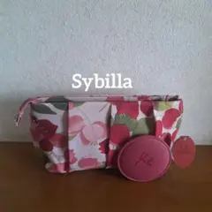 Sybilla　お花柄ポーチ&Originalミラーのサムネイル