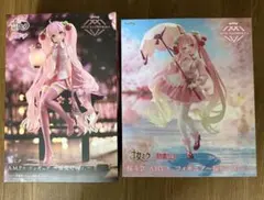 桜ミク AMP+ フィギュア 2種セット