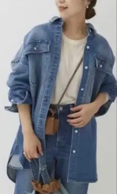 プラージュ　ヘルシーデニムビッグシャツのサムネイル