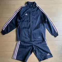 adidas CLIMLITE ジャージセット 152 黒