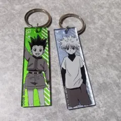 未開封】HUNTER×HUNTER キルア ビジュアルメタル キーホルダー - メルカリ