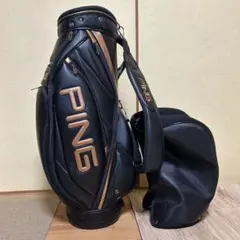 PING KARSTEN 軽量キャディバッグ 中古品 ピンカーステン 黒 - メルカリ
