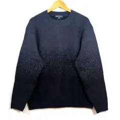 JWA スフレヤーングラデーションクルーネックセーター XLサイズ ブルー