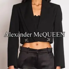 希少　美品　Alexander McQUEEN クロップドジャケット　36のサムネイル