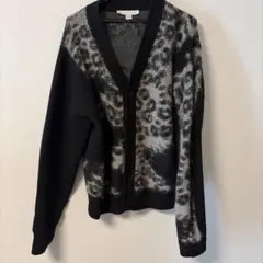 美品　Y-3 レオパード柄 カーディガンのサムネイル