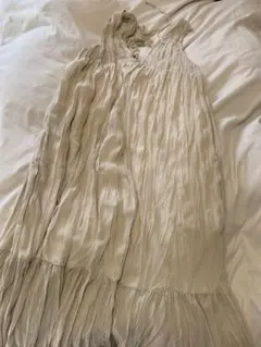 キャミワンピース　アイボリー