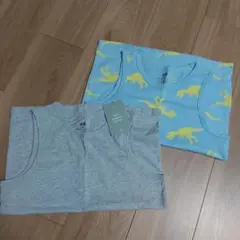 【新品・タグ付き】H&M　タンクトップ　２枚セット　8-10Y