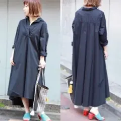 ジャーナルスタンダード 60タイプライター Aラインスキッパーワンピース