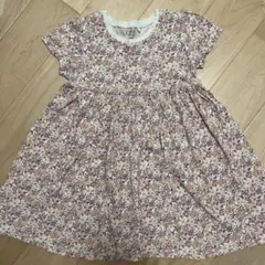 NEXT 花柄 半袖ワンピース 4-5歳