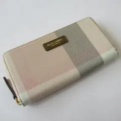 新品箱入り】BLUE LABEL 長財布 ピンクベージュ - メルカリ