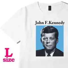 JFK ジョン・F・ケネディ Tシャツ 長瀬智也着 6.0oz コットンL