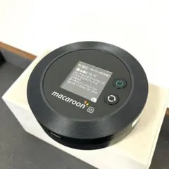 美品 macaroon SE モバイルルーター 本体