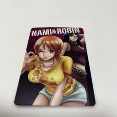 ワンピース ONE PIECE カード ナミ & ロビン