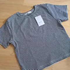 DISCOAT　ボーダー　半袖　丈短め　新品