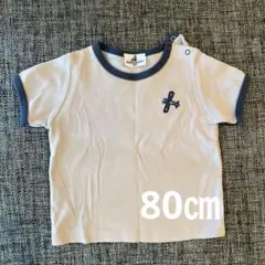 parentsdream Tシャツ 飛行機刺繍80㎝のサムネイル