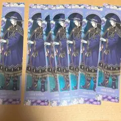 ツイステ ブルーム バースデー 特典 クリアしおり ジェイド 7枚