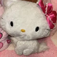 平成レトロ☆ チャーミーキティ スーパーDXクッション付きぬいぐるみ