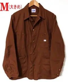 Leeリー♦️デニムカバーオール(ロコジャケット)♦️茶色M♦美品♦送料込