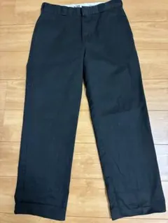 Dickies w34 ブラック874 Original Fit ワークパンツ