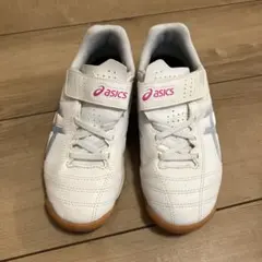 ぷ様専用asics JUNIOLE フットサルシューズ ホワイト19cm