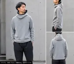 CCP シーシーピー フルフェイスパーカーM 日本製 グレー テック