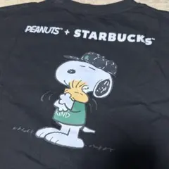 新品未使用　定価以下　スターバックス　スヌーピー コラボ Tシャツ S/Mのサムネイル