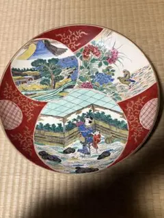 九谷焼 須田菁華 色絵つくばね文皿 箱なし - メルカリ
