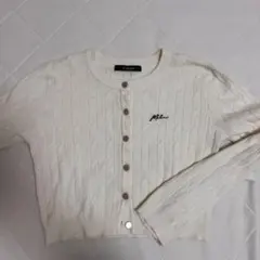 Wcloset ケーブルニットカーディガン