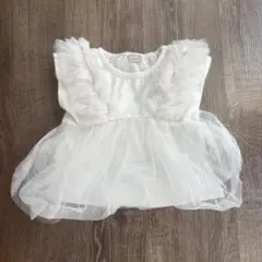 petit main フリルトップス　90cm