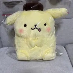 ポムポムプリン　まるまるお座り 超BIGぬいぐるみ