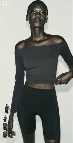 zara【美品】オフショルダー