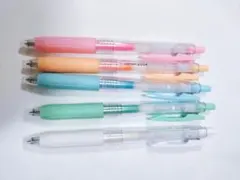 カラフルボールペン6本セット