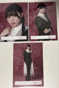 櫻坂46 稲熊ひな 5th Anniversary ドレス衣装 生写真 セミコン