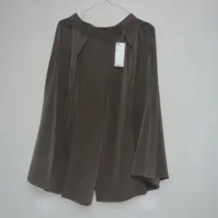 GU ドレープキュロット S オリーブ