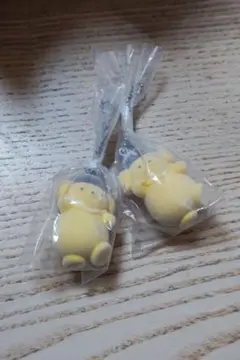 サンリオ　ミニチュアチャーム ライブキャラクター　ポムポムプリン 2個