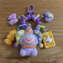 平成レトロ】 meiji アポロちゃん ミニチュアキーチェーン