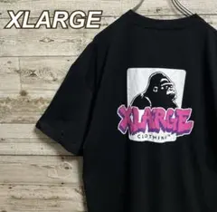 【即完売品】XLARGE Tシャツ ブラック 美品 人気モデル ストリート