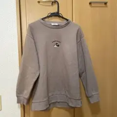 ディズニー ロングTシャツ ブラウン