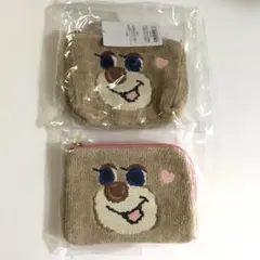 ラブラリーバイフェイラー　 ドアップテディガール　ニナちゃん ポーチ2個セット