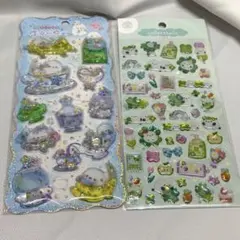 【正規品】シマエナガ 2点セット ウォーターシール バラ売り不可