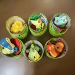 ポケモン チョコエッグ　旅立ちの３匹 6体セット