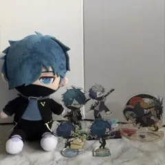 crazy raccoon vanilLa アクリルスタンド　ぬいぐるみ