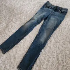 Gap ギャップ スキニー デニム パンツ ブルー レディース キッズ