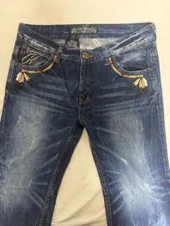 Redpepper 刺繍デニムパンツ