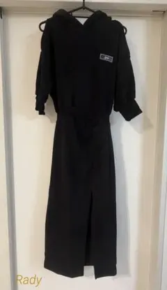 Rady スウェットスリットロングワンピースのサムネイル