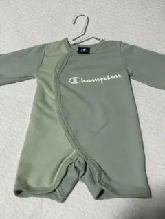 Champion グリーンロンパース 60-70