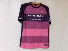 102437 Admiral FOOTBALL Tシャツ　ピンク　サイズM