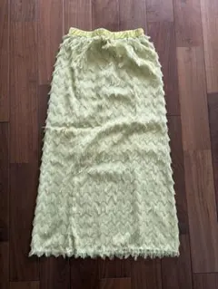 シャギーナロースカート　ナノユニバース